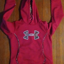Women's Size Medium Under Armour Canmo Pink Hoodie