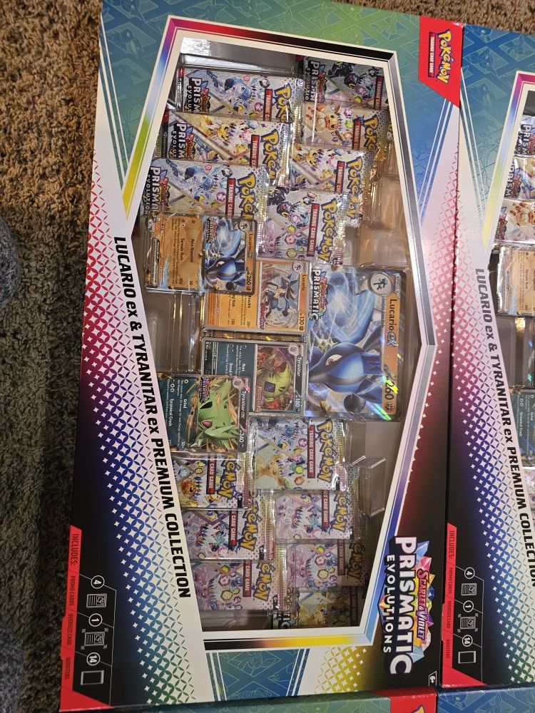 Prismatic Lucario Ex & Tyranitar Ex
