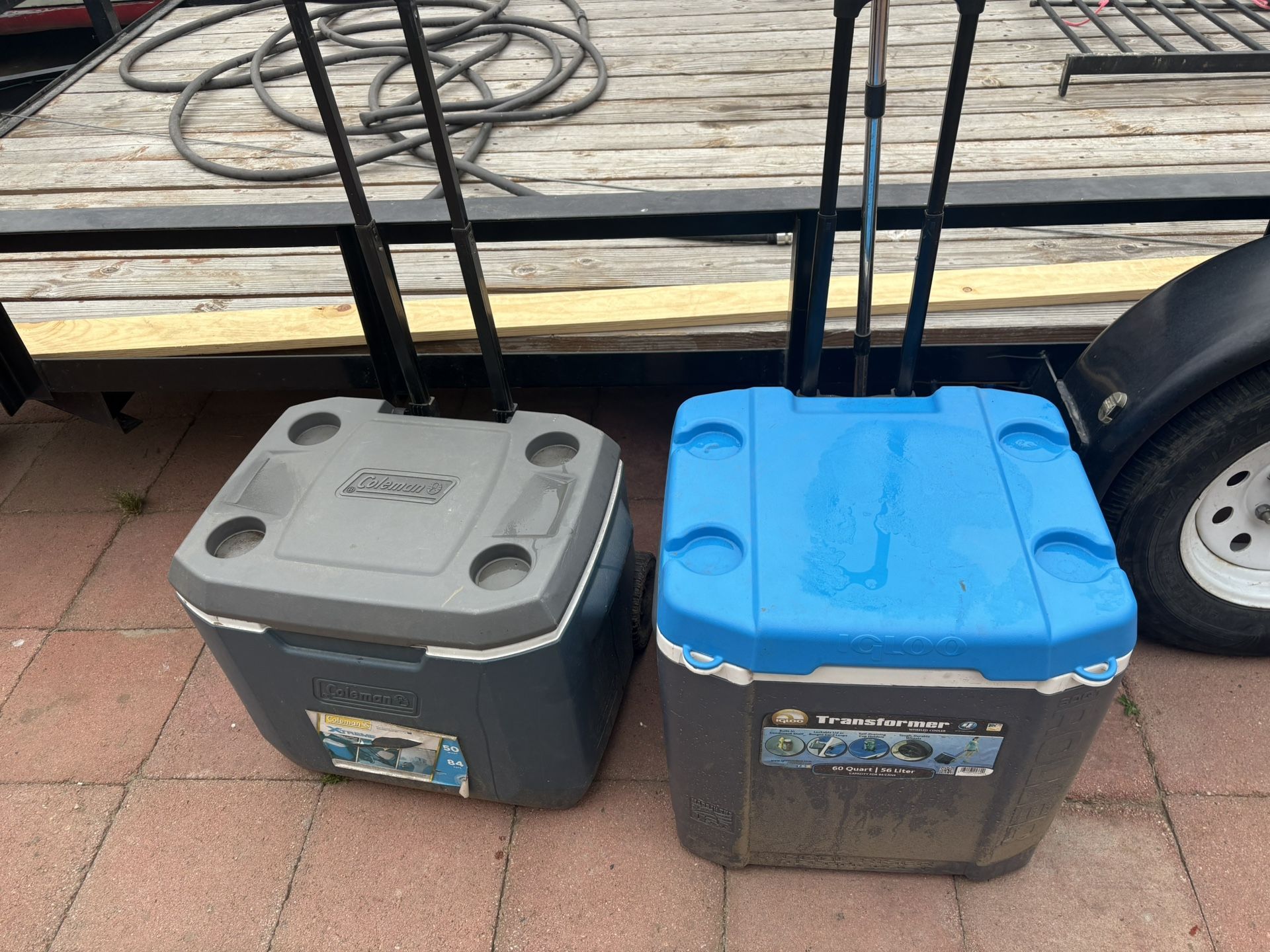 Two coolers