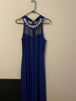 Navy Blue Formal Gown size 16/18