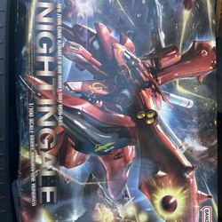 BANDAI Hobby - Char's Counterattack - #01 MSN-04II Nightingale Re-100 Model Kit