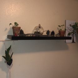Dark brown IKEA Shelf