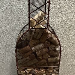 Metal Wine Corn Holder Decor Wine Cork Display