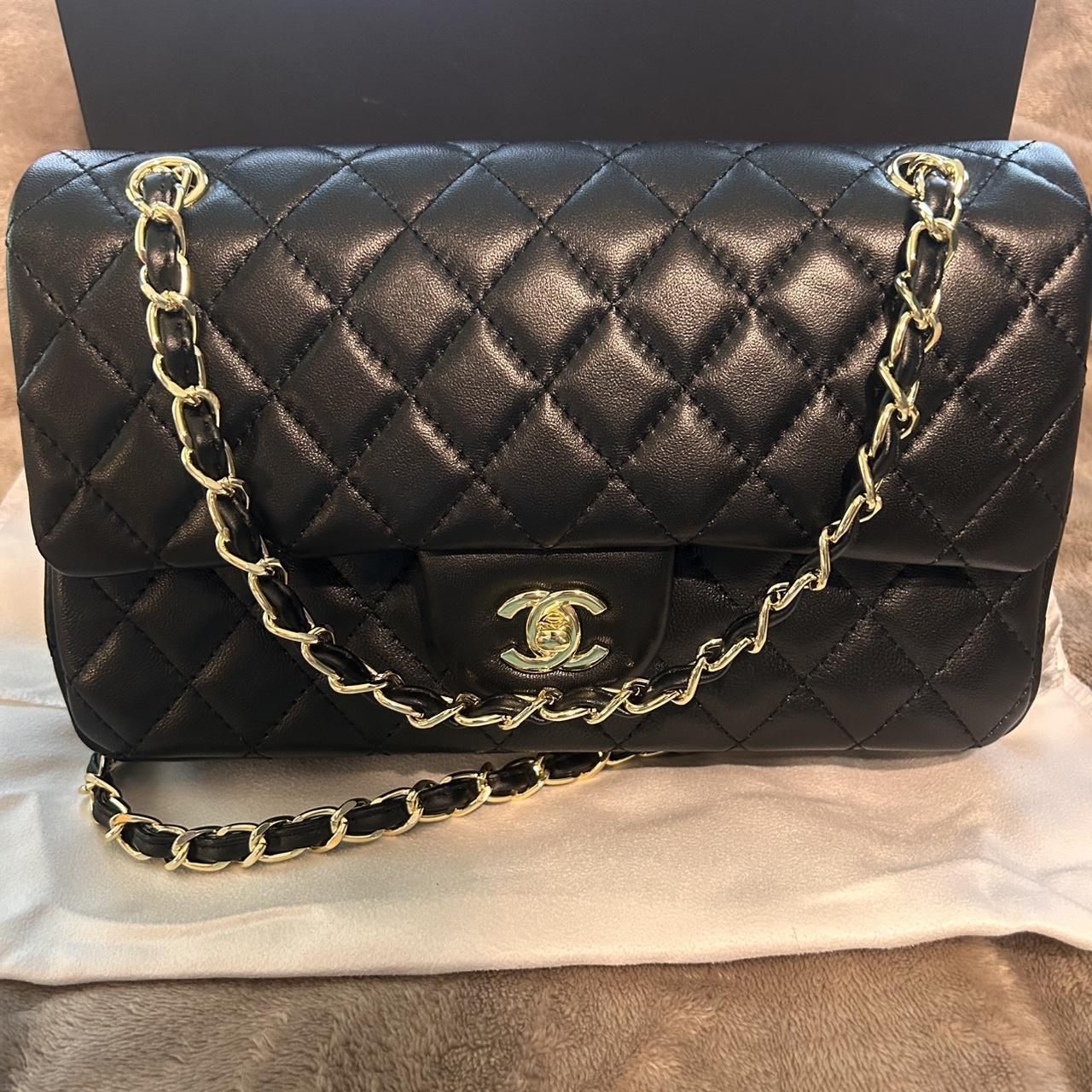 Authentic Black Chanel Handbag Crossbody