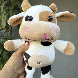 Cow Plush Perfect For Easter Baskets 
