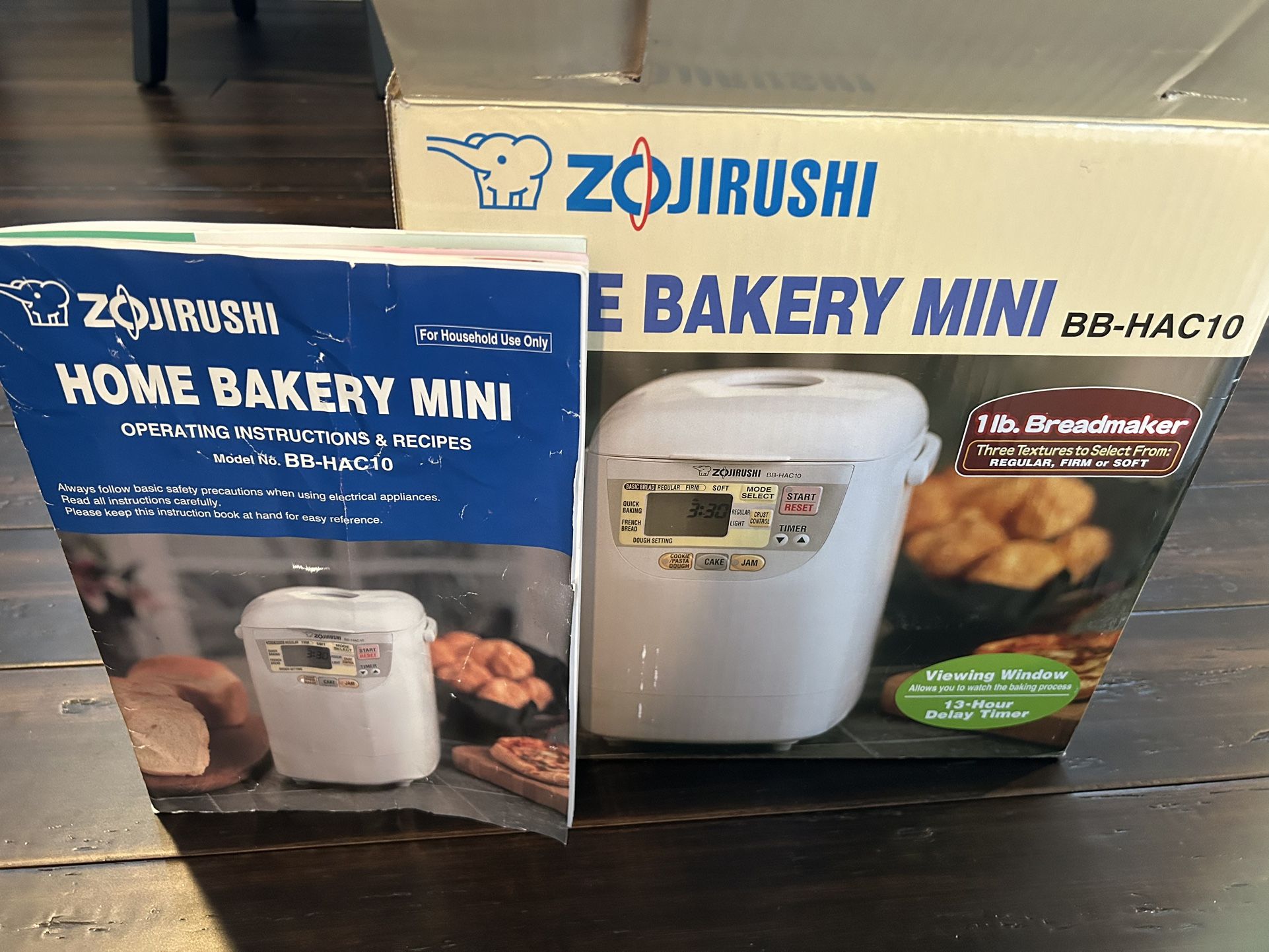 Zojirushi bread maker