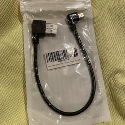 USB to Left Angle Mini USB .20cm (Left Angle Mini USB)