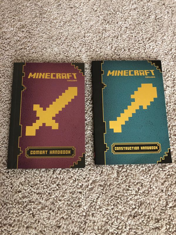 Minecraft Combat Handbook; Construction Handbook for Sale in Greer, SC