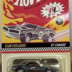 Hot Wheels 67 Camaro RLC “Club Exclusive”