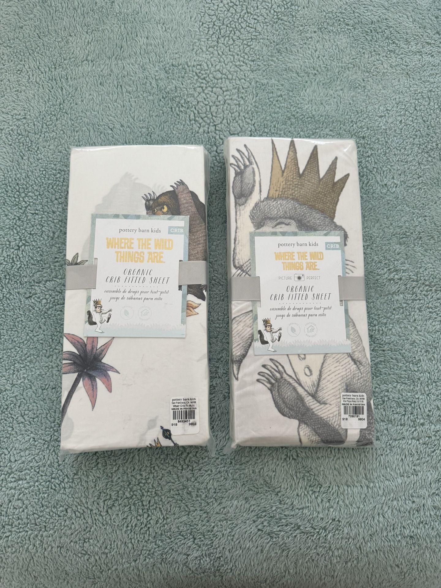 Pottery Barn Where The Wild Things Are Crib Sheets