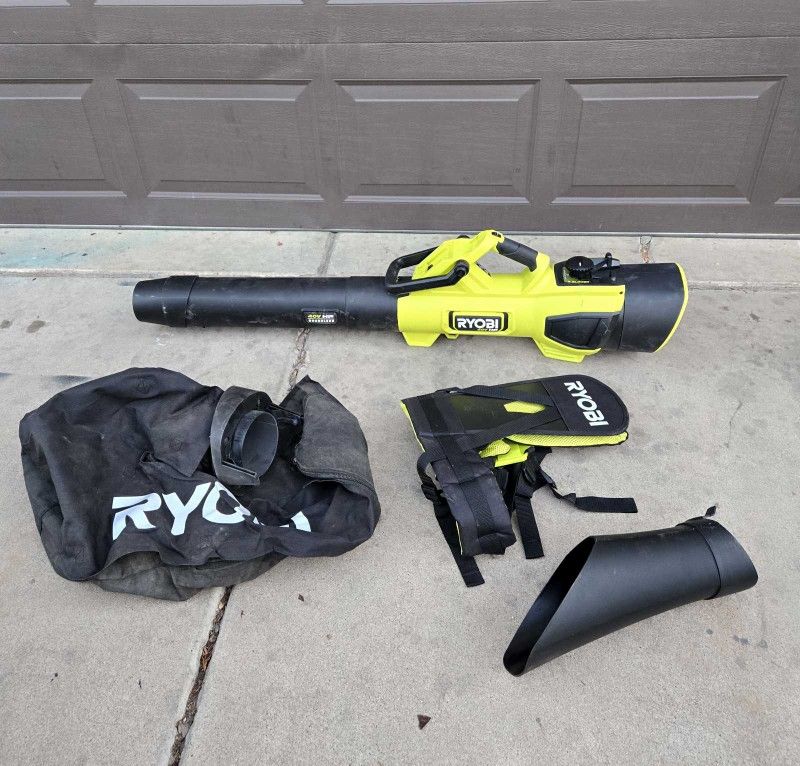 RYOBI 40V HP Brushless Leaf Blower Vaccum Mulcher (tool only)