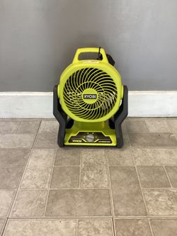 Ryobi PCL811 7.5in Hybrid Fan W/ Battery And Charger