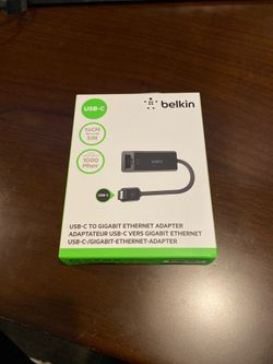 Belkin USB-C™ to Gigabit Ethernet Adapter (USB Type-C™)