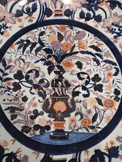 Vintage Imari Japanese Porcelain Plate