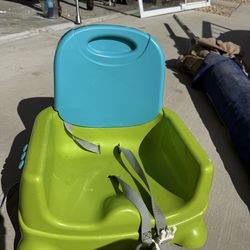 Baby tray, table, helmets, life jacket