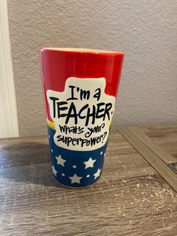 Teacher vase