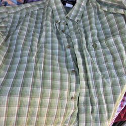 GEORGE STRAIT COLLECTION BY WRANGLER BUTTON DOWN SHIRT SZ XXL 2XL