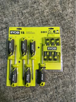 New 12 piece Ryobi Screwdriver Set!