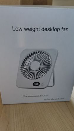 Wireless fan for desktop