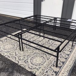 New 18”h Smart Base Platform Bed Frame Queen $90, King Size $120