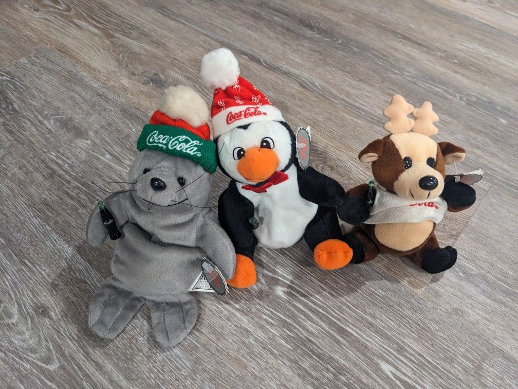 Coca Cola Collectibles; Attic Beanie Babies