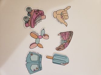 Pura Vida stickers