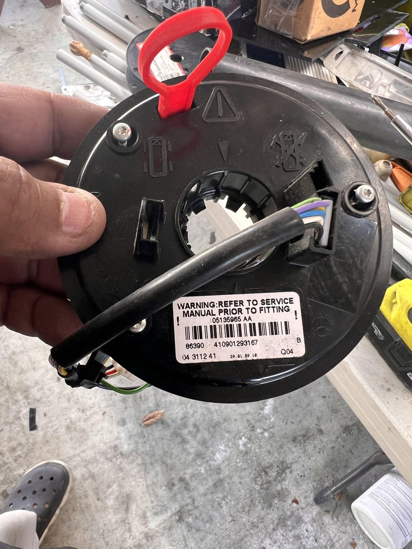 Steering Wheel Switch Assembly