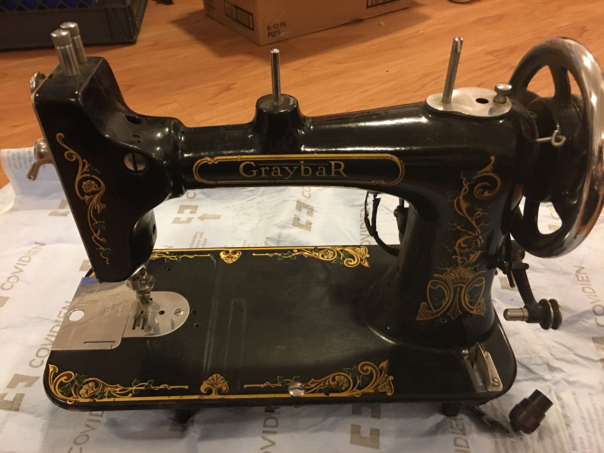 Antique Graybar sewing machine