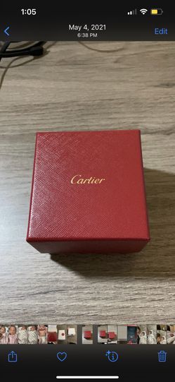 Cartier Authentic Box