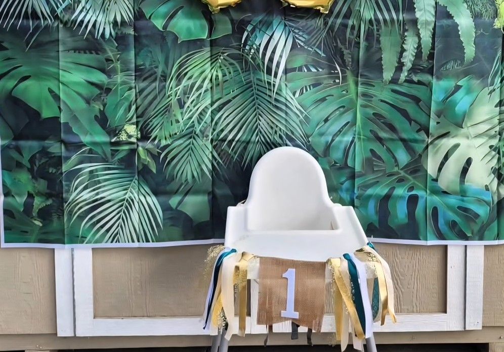 Free  Various "WILD ONE" party Decorations