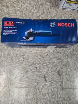 Bosch 4-1/2" angle grinder