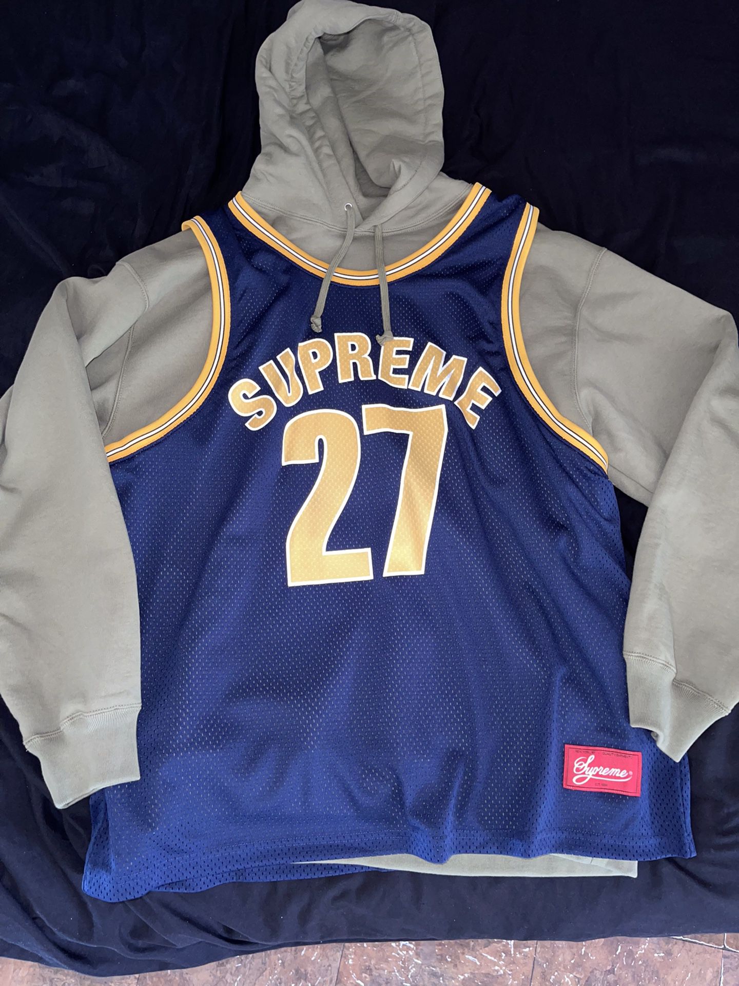 ストリート[完売品]Supreme Basketball Jersey Hood - パーカー