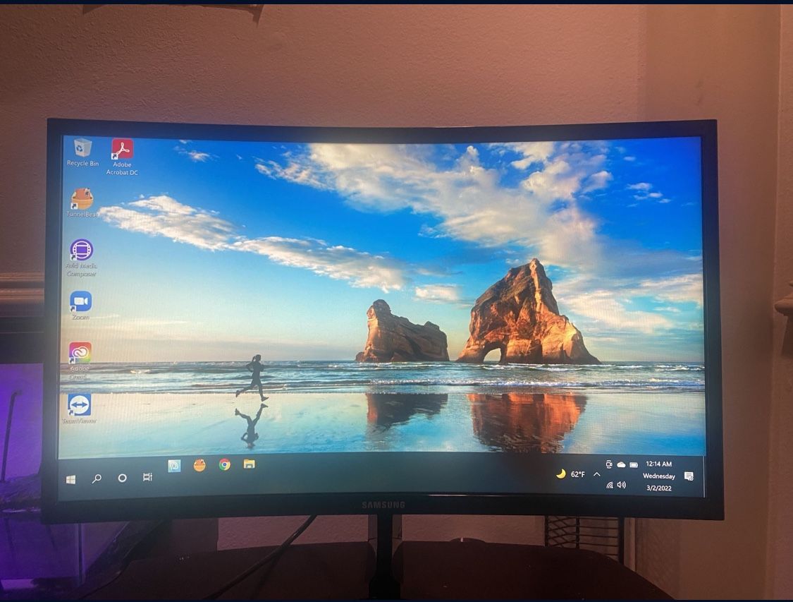 24 inch Curved Samsung Monitor