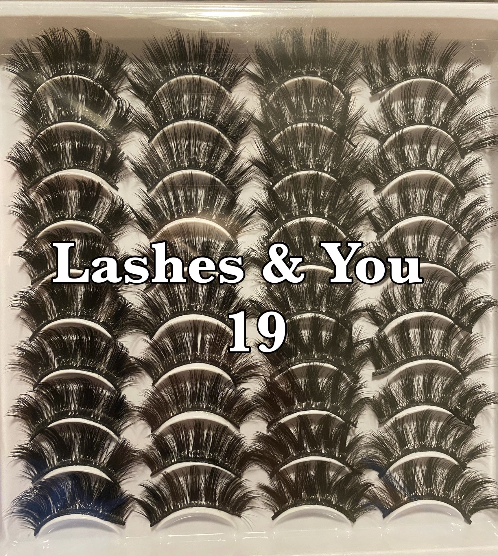 40 Mink Lashes 20 Pairs Eyelashes 