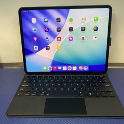 Apple iPad Pro M4 chip Built for Apple Intelligence Wi-Fi 256GB with OLED with Keyboard