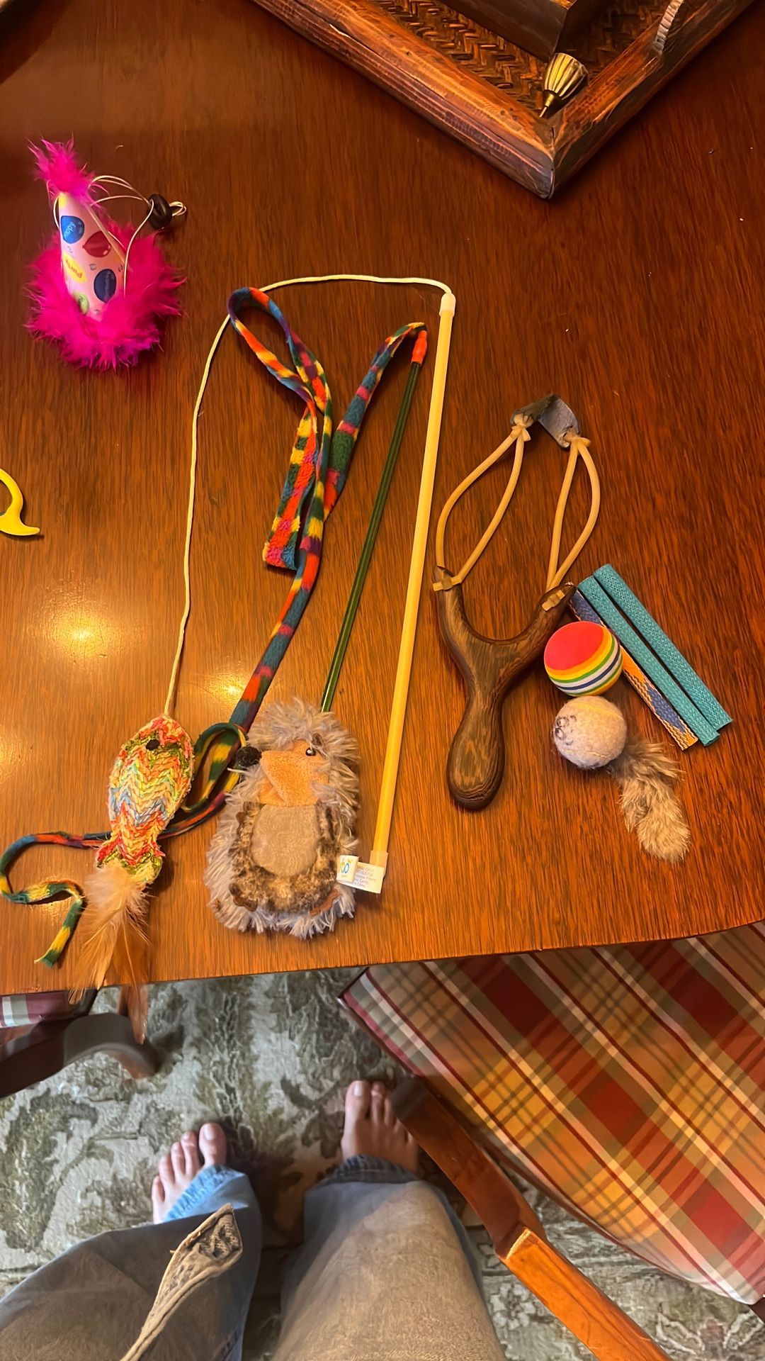 Misc. Gently Used Cat Toys FREE