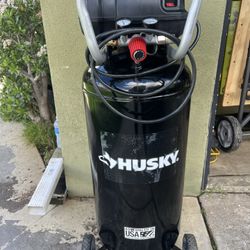 Husky 20 Gal. 200 PSI Oil Free Portable Vertical Electric Air Compressor