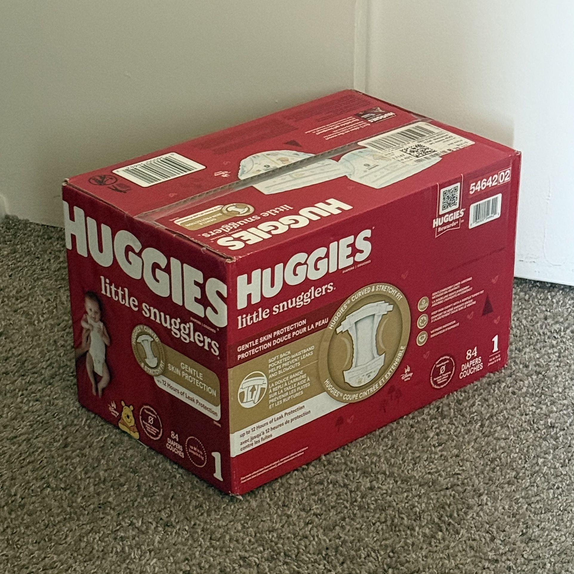 Huggies Little Snugglers Size 1 Diapers