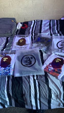 Bape hell star n crom heart