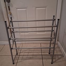 Metal Shoe Rack Adjustable