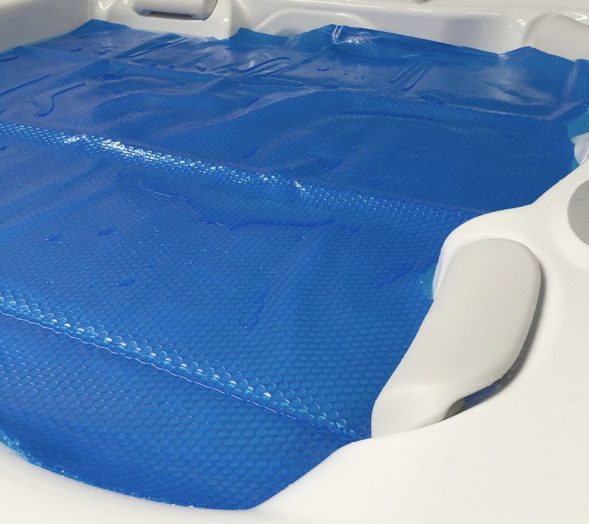 Blue Wave 8’x8’ Spa Cover / Heater insulator / Solar Blanket - 12 Mil