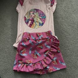 Toddler Barbie Outfit Size 5