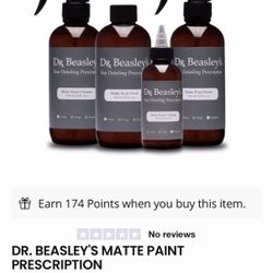 DR. BEASLEY'S MATTE PAINT PRESCRIPTION