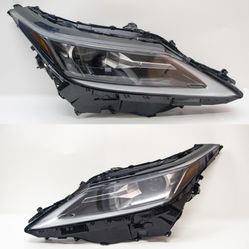 2020-2022 Lexus RX RX450h RX350 Right Left Pair Headlight Single Beam LED
