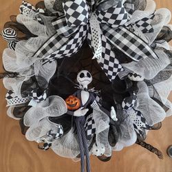 Halloween Jack Wreath