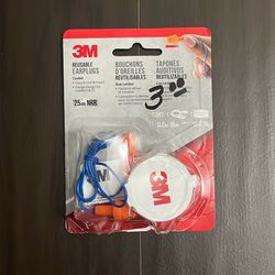 Brand New Reusable Earplugs 