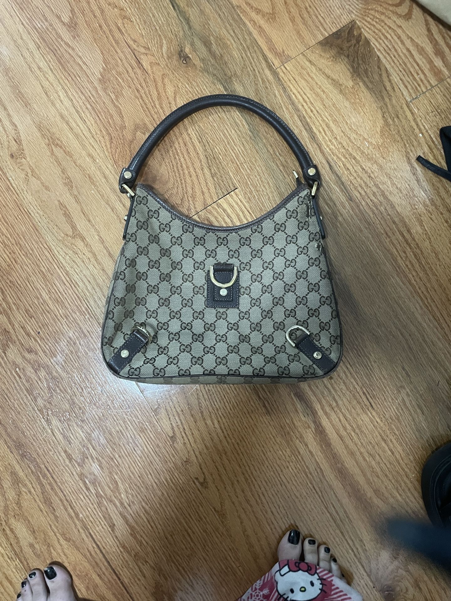 Gucci Abbey D Ring Bag Authentic