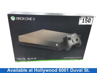 Microsoft Xbox One X (1tb) 1 Tb Black Video Game Console
