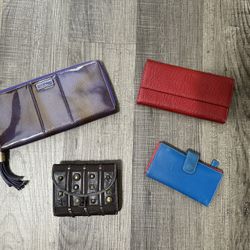 Women Wallets (Name Brand) all for $60