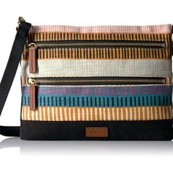 Fossil Passport Crossbody Handbag EUC